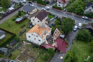У Литві під час потужної грози зафіксували три торнадо